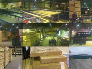 35 mm x 150 mm x 6000 mm KD S2S  Siberian Pine Lumber