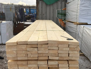 40 mm x 150 mm x 2000 mm KD S4S Heat Treated Oak Lumber