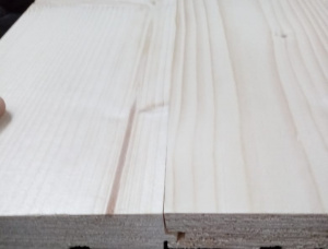 European spruce Solid Wood Decking 27 mm x 140 mm x 6000 mm