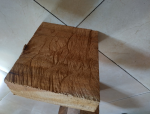 Mahogany Square Logs 50 mm x 150 mm x 6 m