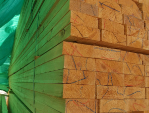 100 mm x 200 mm x 6000 mm GR S4S  Scots Pine Lumber