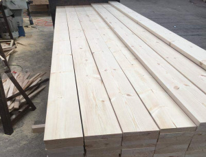 28 mm x 28 mm x 3660 mm KD S4S Heat Treated European spruce Lumber