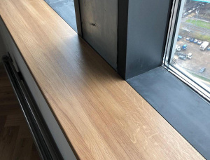 Siberian Larch Edge-Glued Window Sill 56 mm x 560 mm x 4000 mm