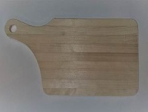 Silver Birch Rectangular Wood Cutting Board 360 mm x 200 mm x 12 mm