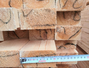 50 mm x 90 mm x 3000 mm KD R/S  Scots Pine Lumber