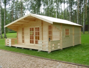 Dry Timber Prefab Garden Cabins (Design)