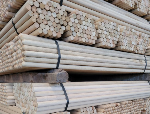 Virola Wooden Broom Handle 23 mm x 1500 mm