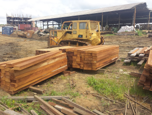 50 mm x 200 mm x 500 mm AD S4S  Iroko (Mvuli, Kambala, Semli, Rokko) Lumber