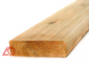 25 mm x 100 mm x 6000 mm KD R/S Heat Treated Scots Pine Lumber