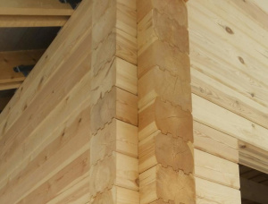 KD Swiss pine Profiled scantlings 100 mm x 190 mm x 6000 mm