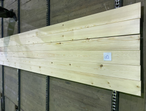 V-Groove Paneling Sibirische Kiefer KD 12 mm x 135 mm x 4000 mm