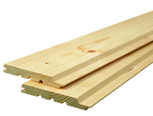 KD Spruce-Pine (S-P) Lining board 12.5 mm x 96 mm x 3000 mm