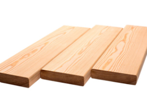 Siberian Larch Deck board KD 28 mm x 110 mm x 1000 mm