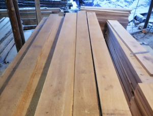 30 mm x 200 mm x 4000 mm KD S4S Heat Treated Oak Lumber