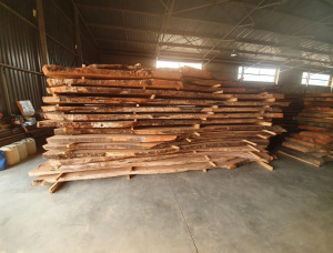 90 mm x 1100 mm x 3500 mm Teak Slab