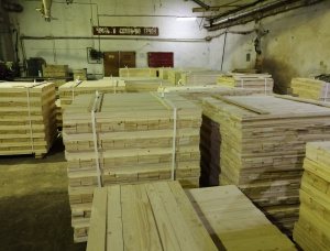 22 mm x 125 mm x 3000 mm KD S4S Heat Treated European spruce Lumber