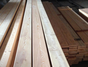 50 mm x 150 mm x 6000 mm KD R/S  Siberian Larch Lumber