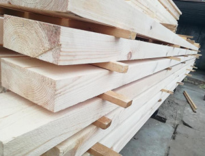 50 mm x 100 mm x 6000 mm KD R/S  European spruce Lumber