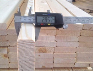 45 mm x 130 mm x 550 mm KD S4S Heat Treated Spruce-Pine (S-P) Lumber