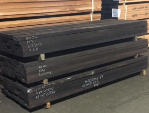 50 mm x 155 mm x 3000 mm GR R/S Heat Treated Wenge Lumber