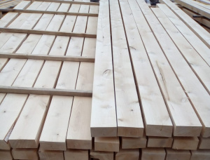 50 mm x 100 mm x 3000 mm KD S4S Heat Treated Silver Birch Lumber