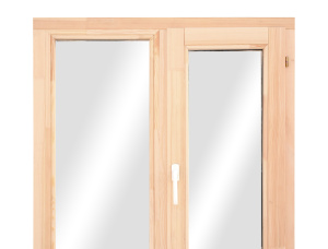 Holzfenster Kiefer 1160 mm x 970 mm x 68 mm