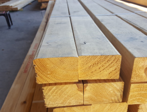 50 mm x 76 mm x 6000 mm KD S4S Heat Treated Radiata Pine Lumber
