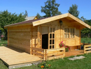 Dry Timber Prefab Garden Cabins (Design)