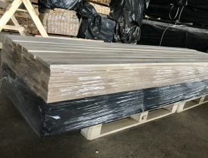 20 mm x 120 mm x 3000 mm KD Heat Treated Birch Lamella