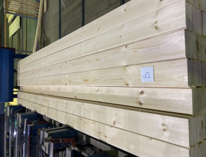KD Siberian Pine V-Groove Paneling 12 mm x 135 mm x 4000 mm