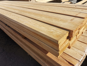 25 mm x 150 mm x 6000 mm KD R/S  Siberian Larch Lumber