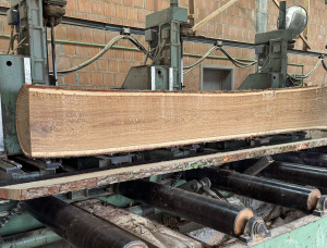 50 mm x 150 mm x 2100 mm Halb Besäumte Bretter Eiche