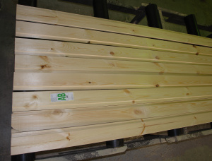 KD European spruce Tongue & Groove Paneling 12.5 mm x 88 mm x 6000 mm