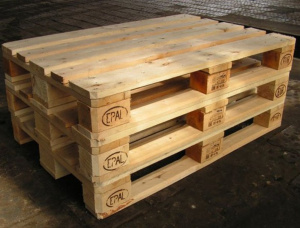 Scots Pine Wooden Pallet 1200 mm x 800 mm x 144 mm