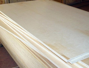 Sperrholz Interior Europäische Lärche 1525 mm x 1525 mm x 10 mm