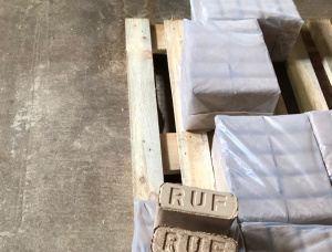 RUF Wood Briquettes 90 mm x 65 mm x 150 mm