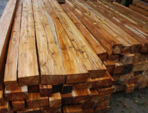 12 mm x 20 mm x 3000 mm Hitzebehandelt Eingefasstes Brett Teak S4S AD