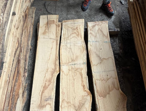 27 mm x 150 mm x 3000 mm  建築材 橡木 R/S KD