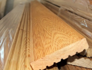 Siberian Larch Terrace board 28 mm x 140 mm x 6000 mm