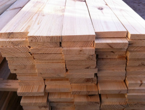 30 mm x 80 mm x 2000 mm AD R/S  Siberian Larch Lumber