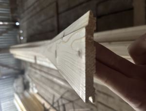 KD Spruce-Pine (S-P) Lining board 12.5 mm x 90 mm x 6000 mm