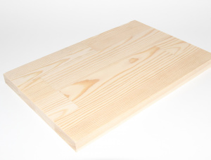 Siberian Larch Finger Jointed (Discontinuous stave) Furniture panel 20 mm x 600 mm x 4000 mm