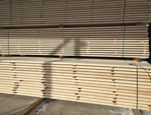 50 mm x 100 mm x 6000 mm KD R/S Heat Treated Siberian spruce Lumber