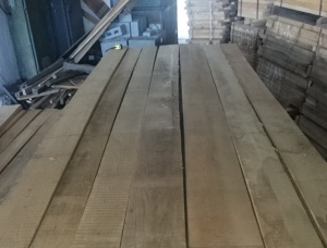 30 mm x 120 mm x 4200 mm  建築材 橡木 R/S KD
