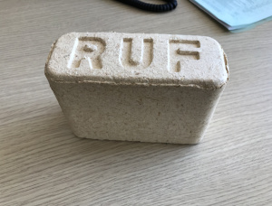 RUF Wood Briquettes 100 mm x 60 mm x 150 mm