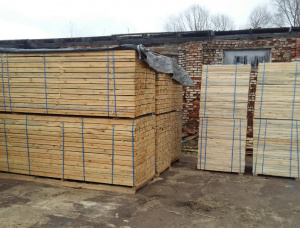 36 mm x 86 mm x 2985 mm AD S4S Heat Treated Scots Pine Lumber