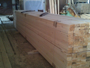 45 mm x 45 mm x 3000 mm KD Heat Treated Siberian spruce Post