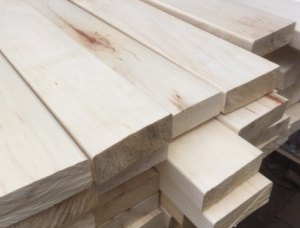 50 mm x 100 mm x 3000 mm KD S4S  Aspen Lumber