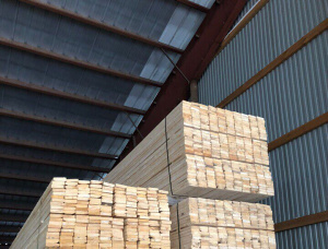 25 mm x 100 mm x 4000 mm KD R/S  European spruce Lumber