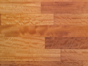 Parkett Moabi (African pearwood 14 mm x 90 mm x 1200 mm